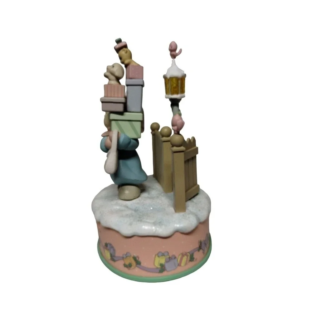 Precious Moments Bundles of Joy Musical Action‎ Figurine Christmas Decor